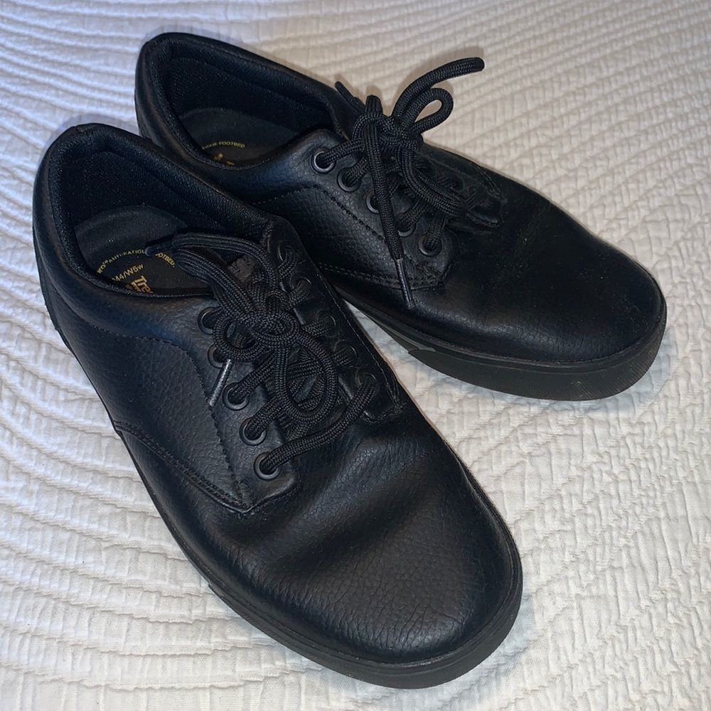Boys black dress shoes
